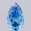 4.01 Ct. Fancy Vivid Blue Pear Lab Grown Diamond