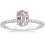Platinum Viviana Three-Quarter Coverage Diamond Ring, smalltop view