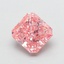 1.81 Ct. Fancy Vivid  Pink Radiant Lab Grown Diamond