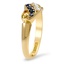 The Vashti Ring, smalltop view on a hand