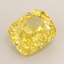 3.00 Ct. Fancy Vivid Yellow Cushion Lab Grown Diamond