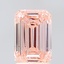 1.91 Ct. Fancy Intense  Pink Emerald Lab Grown Diamond