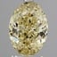 2.28 Ct. Fancy Intense Yellow Oval Lab Grown Diamond