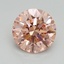1.75 Ct. Fancy Intense Pink Round Lab Grown Diamond