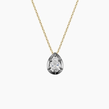 Harper Pear Lab Diamond Necklace (7/8 ct. tw.)