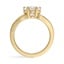 Heart-Shaped Split Shank Diamond Ring, smallview