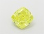 1.54 Ct. Fancy Vivid Yellow Cushion Lab Grown Diamond