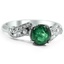 Retro Emerald Vintage Ring