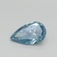 0.60 Ct. Fancy Intense Blue Pear Lab Grown Diamond