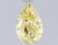1.00 Ct. Fancy Intense  Yellow Pear Lab Grown Diamond