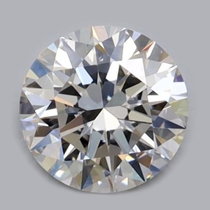 Round diamond — real photo