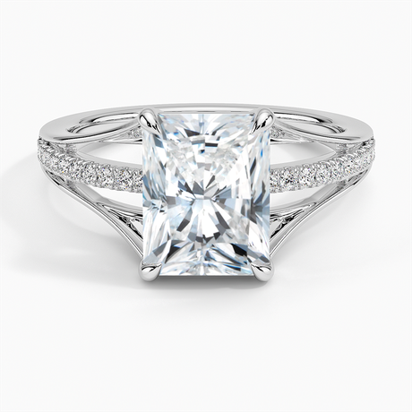 Tressa Split Shank Diamond Ring - Brilliant Earth