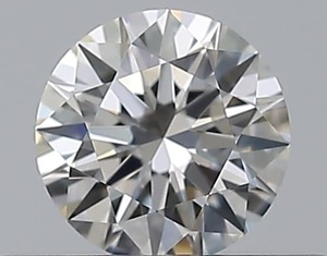 Round diamond — real photo