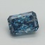 11.02 Ct. Fancy Vivid Blue Radiant Lab Grown Diamond