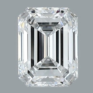Emerald diamond — real photo