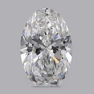 Oval diamond — real photo