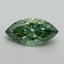 2.06 Ct. Fancy Vivid Green Marquise Lab Grown Diamond