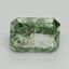 1.81 Ct. Fancy Vivid Pacific Green Radiant Lab Grown Diamond