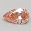 0.50 Ct. Fancy Intense Pink Pear Lab Grown Diamond