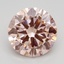 3.01 Ct. Fancy Intense Pink Round Lab Grown Diamond
