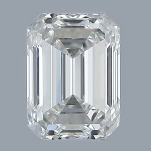 Emerald diamond — real photo