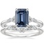 Platinum Nadia Diamond Ring with Yvette Diamond Ring