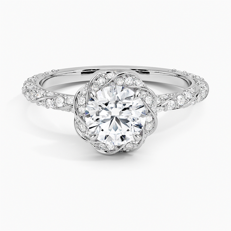Nova Halo Diamond Ring - Brilliant Earth