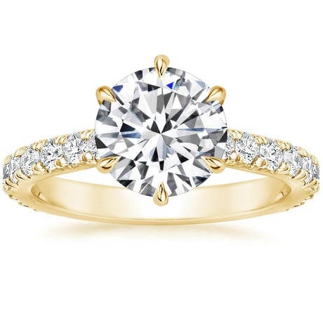 18K Yellow Gold Luxe Sienna Diamond Bridal Set (1 1/8 ct. tw.)