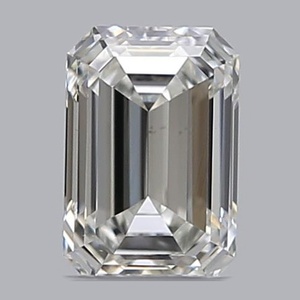 Emerald diamond — real photo