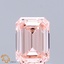 1.10 Ct. Fancy Intense Pink Emerald Lab Grown Diamond