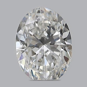 Oval diamond — real photo