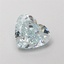0.73 Ct. Fancy Blue Heart Lab Grown Diamond