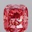 1.91 Ct. Fancy Vivid  Pink Cushion Lab Grown Diamond