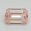 2.01 Ct. Fancy Intense Pink Emerald Lab Grown Diamond