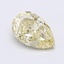 1.13 Ct. Fancy  Yellow Pear Lab Grown Diamond