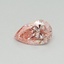 0.30 Ct. Fancy Vivid Pink Pear Lab Grown Diamond