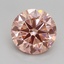 2.00 Ct. Fancy Intense Pink Round Lab Grown Diamond