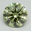 2.00 Ct. Fancy Vivid Green Round Lab Grown Diamond