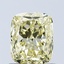 1.05 Ct. Fancy Yellow Cushion Lab Grown Diamond