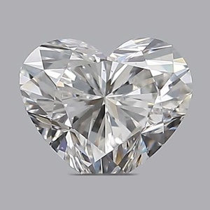Heart diamond — real photo
