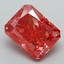 8.71 Ct. Fancy Vivid  Pink Radiant Lab Grown Diamond