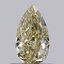 0.56 Ct. Light Yellow Pear Lab Grown Diamond