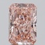 2.03 Ct. Fancy Vivid  Pink Radiant Lab Grown Diamond