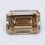 1.48 Ct. Fancy  Brown Emerald Lab Grown Diamond