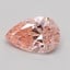 0.52 Ct. Fancy Intense Pink Pear Lab Grown Diamond