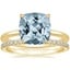 14K Yellow Gold Petite Elodie Ring with Luxe Sia Diamond Ring (1/5 ct. tw.)
