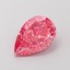 1.07 Ct. Fancy Vivid Pink Pear Lab Grown Diamond