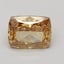 1.80 Ct. Fancy Vivid Orangy Yellow Cushion Lab Grown Diamond