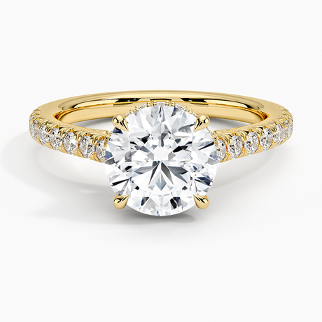 18K Yellow Gold Chantal Diamond Ring