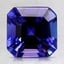 8.9mm Violet Asscher Tanzanite
